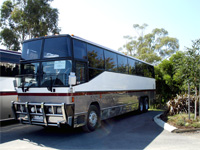 Photo: Outside view of coach
